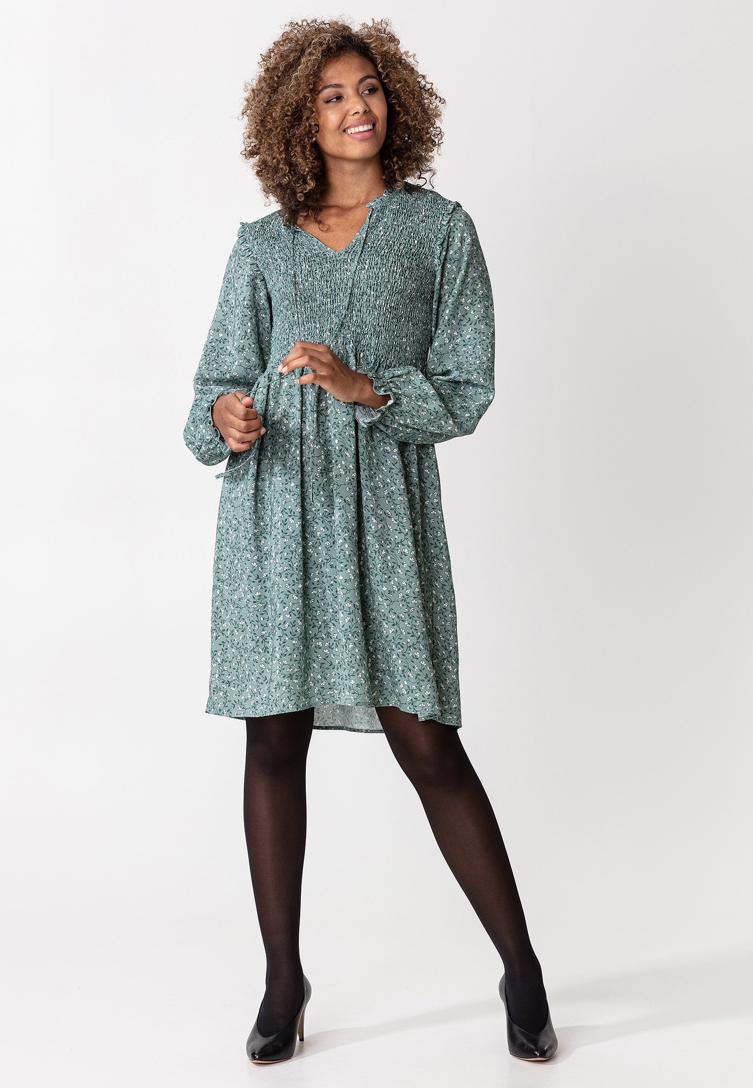 Indiska Blusenkleid Mint Zalando De 