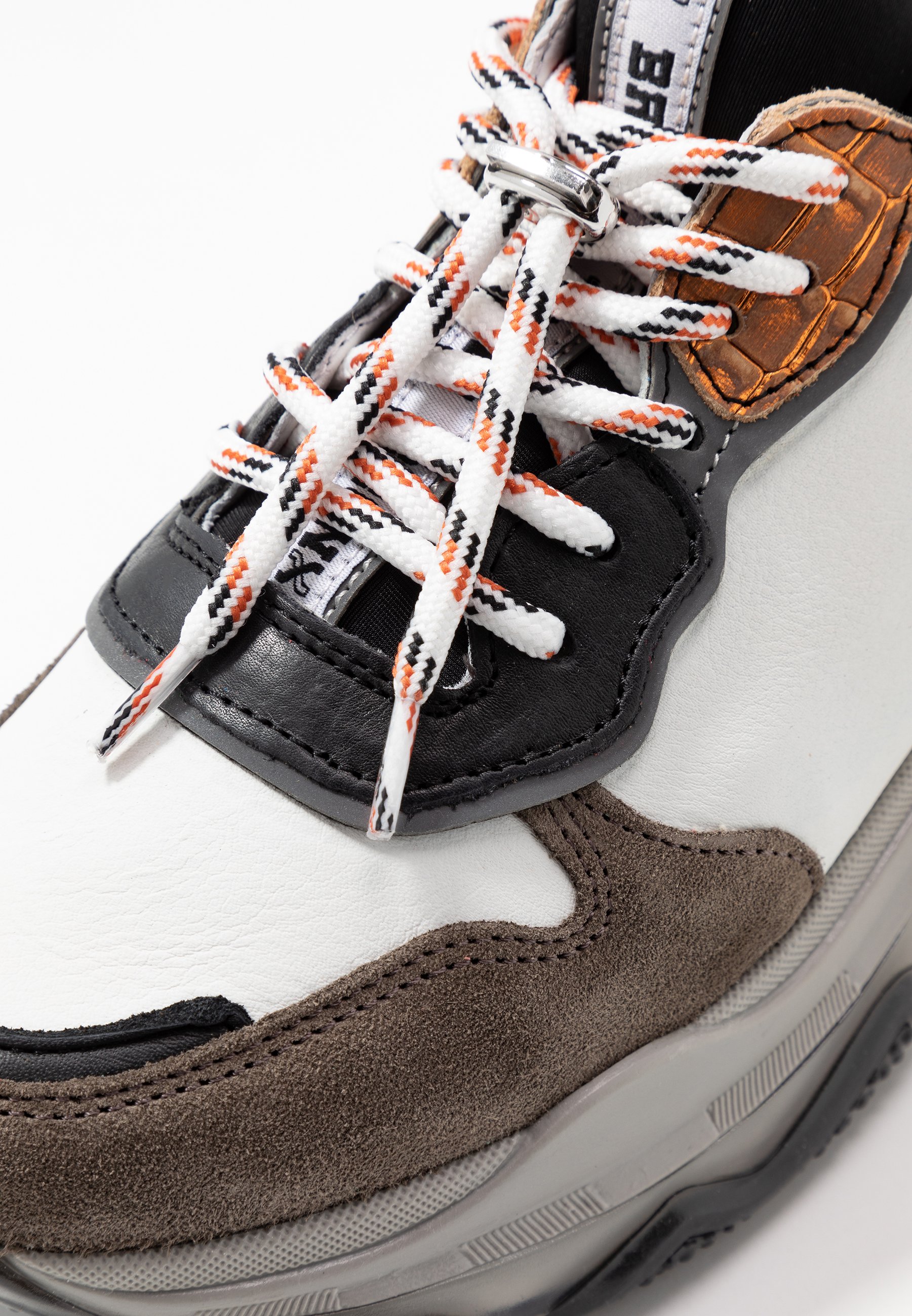 BAISLEY Sneakers dark greywhiteblackorange BAISLEY Sneakers dark greywhiteblackorange