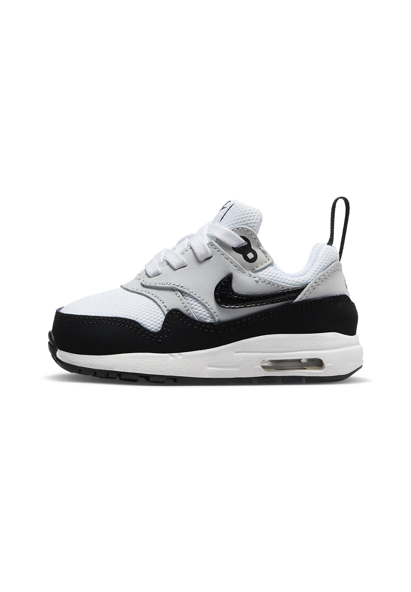 Nike Sportswear AIR MAX 1 EASYON - Trainers - white black pure 