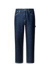 RELAXED TAPER CARPENTER BLUE - Blugi loose fit - denim