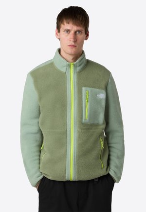 The North Face M YUMIORI FULL ZIP - Fleecejakke - bark mist slate moss fi
