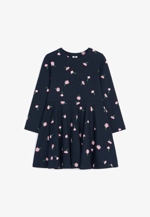 ARKET, ARKET PRINTED JERSEY DRESS - Trikotaažkleit - dark blue