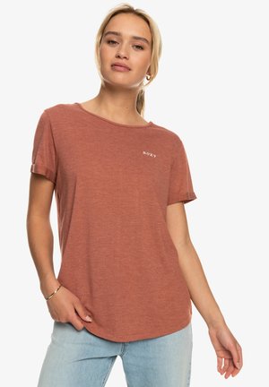 DREAMING WAVE - Basic T-shirt - brown