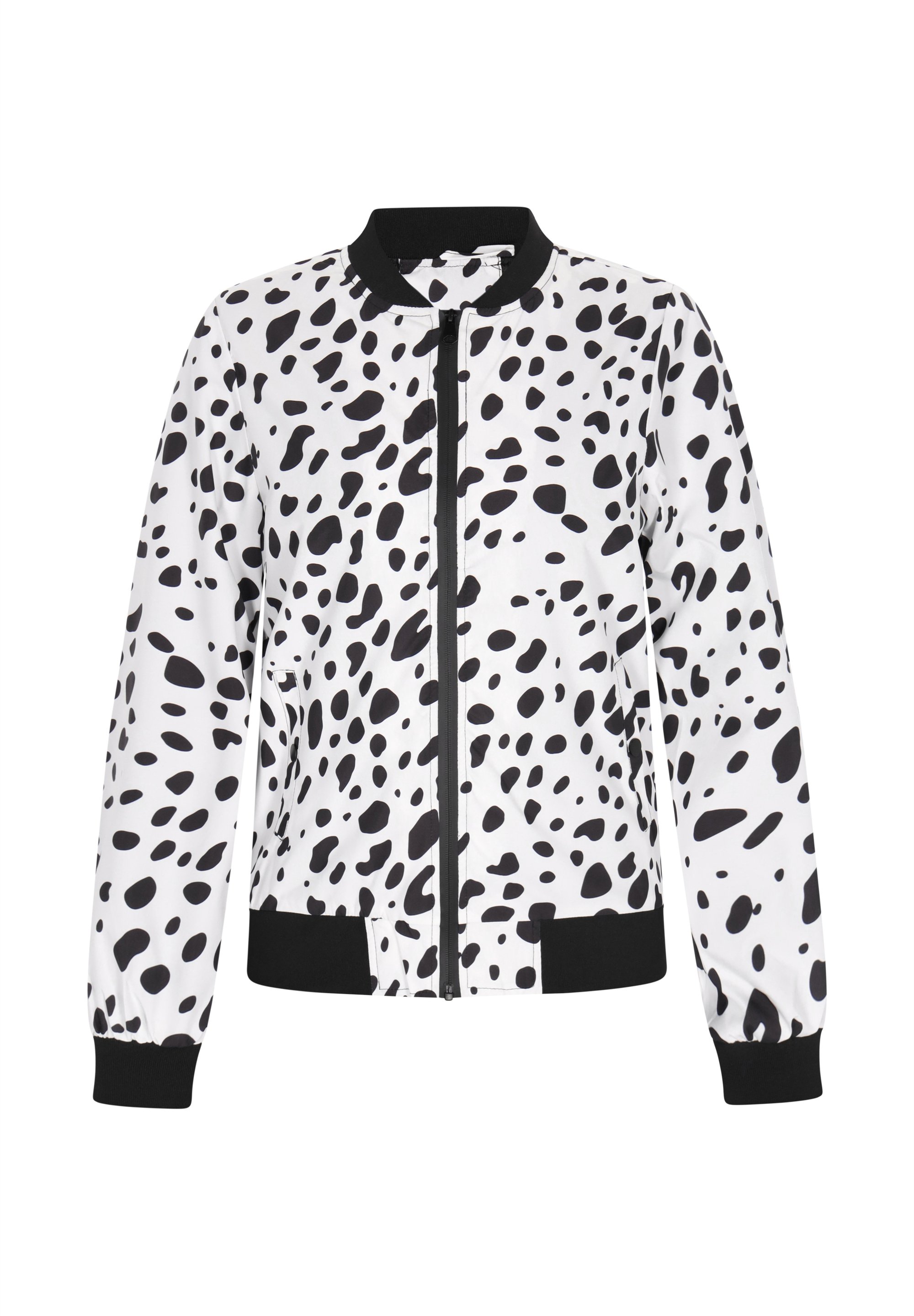 ALEKO Giubbotto Bomber schwarz/nero