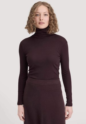 SOFT LONGSLEEVE - Long sleeved top - schwarzbeere