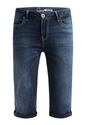 Soccx, SOCCX CAPRI JEANS RO:MY REGULAR FIT - Jeans Shorts - indigo blue