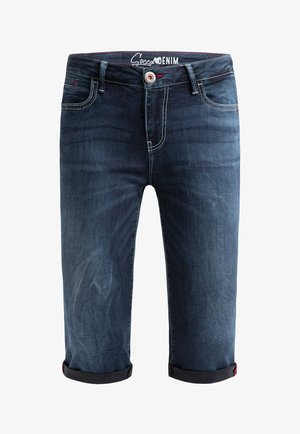 Soccx, SOCCX CAPRI JEANS RO:MY REGULAR FIT - Denim shorts - indigo blue