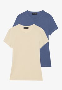 2 PACK - Osnovna majica kratkih rukava - vintage indigo/wood ash