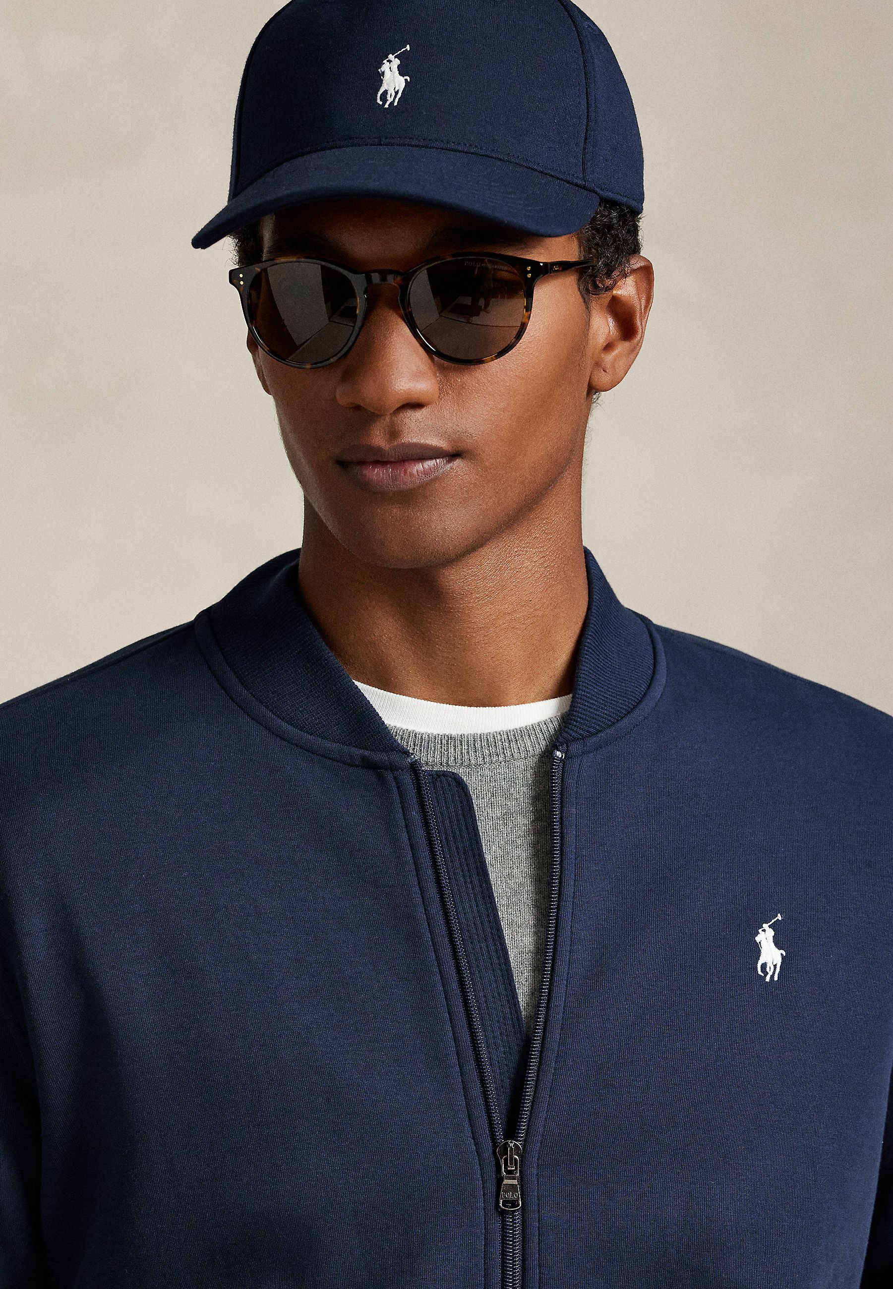 Polo Ralph Lauren DOUBLE-KNIT FLIGHT JACKET - Blouson Bomber