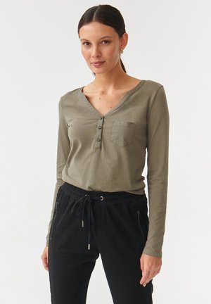 ASTRID - Langærmet T-shirt - khaki