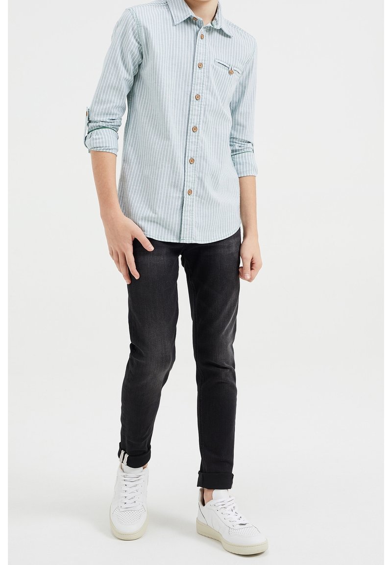 WE Fashion BLUE RIDGE - Jeans slim fit - black