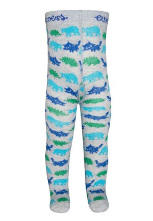 TIERE ALLOVER - Tights - hellsilber meliert