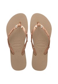 Havaianas - AQUA - Tåsandaler - rose gold Miniatyrbilde 1