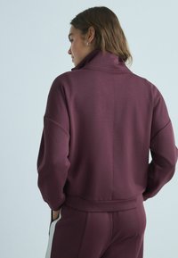 Next HALF ZIP - Pusa - burgundy red