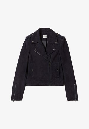 Claudie Pierlot, CLUBSUEDE - Chaqueta de cuero - marine