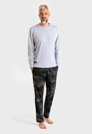 SET - Pyjama - light grey  black