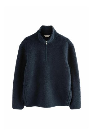 QUARTER ZIP - Fleece jumper - navy blue