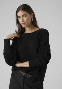 Vero Moda Džemper - black