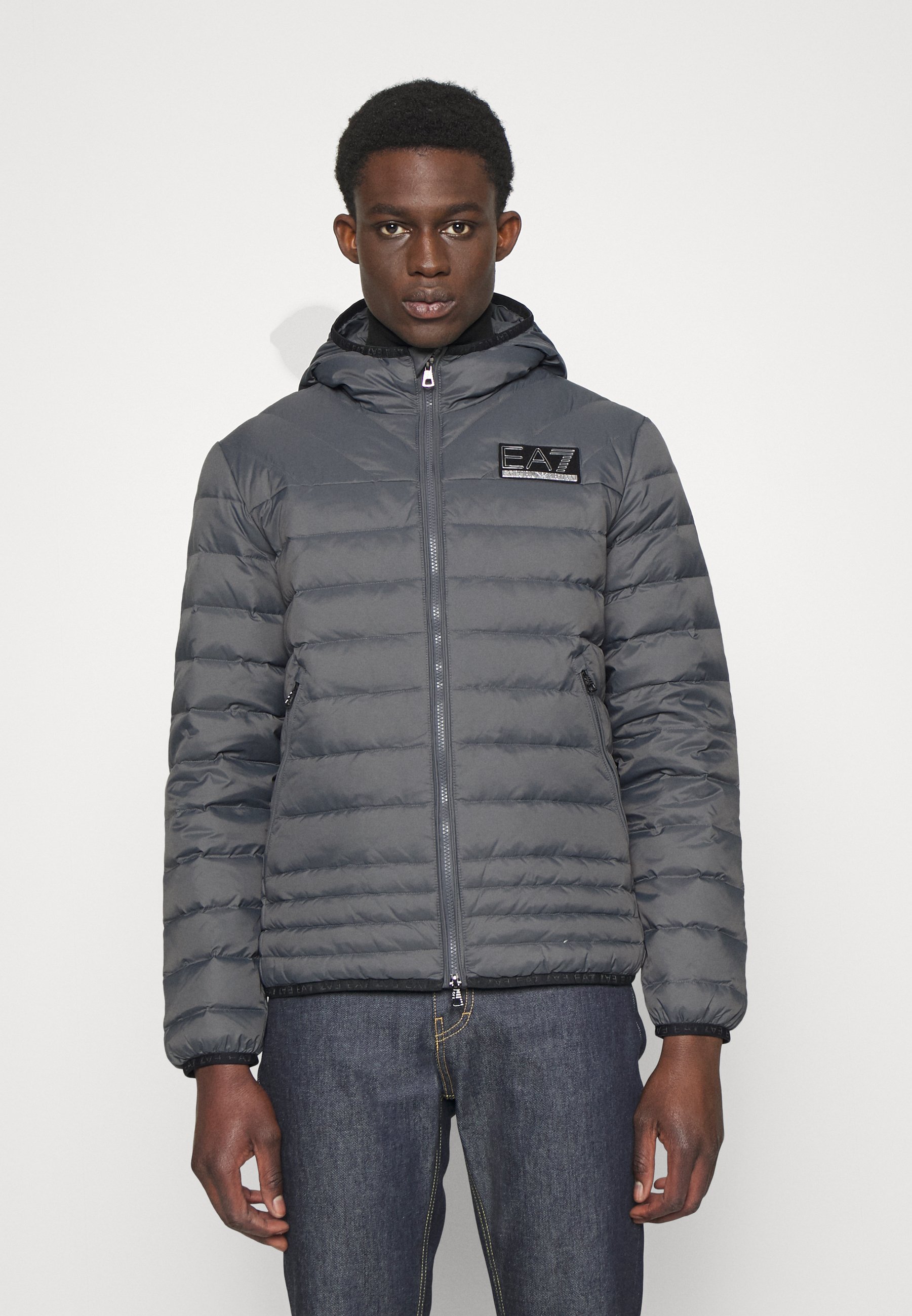 ea7 grey jacket