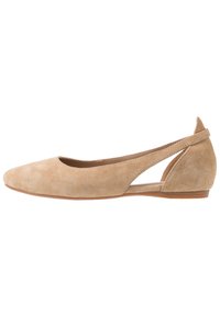 LEATHER  - Ballerines - beige