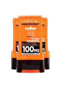 L'Oréal Men Expert L'ORÉAL MEN EXPERT GEL DOCCIA HYDRA ENERGETIC, EFFETTO SVEGLIA IMMEDIATO, 300 ML - 3 PACK - Docciaschiuma - trasparente