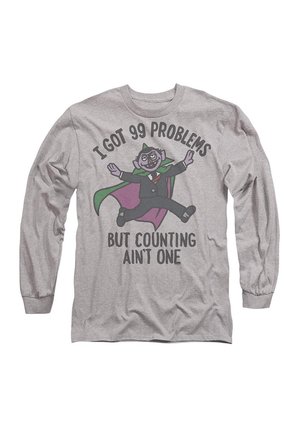 SESAME STREET PROBLEMS - Langarmshirt - mottled light grey