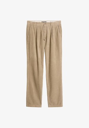 Marc O'Polo, WOVEN PANTS, MODEL OSBY PLEATS - Stoffhose - charleston gray