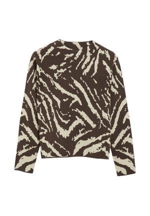 comma, STRICKPULLOVER - Maglione - dunkelbraun
