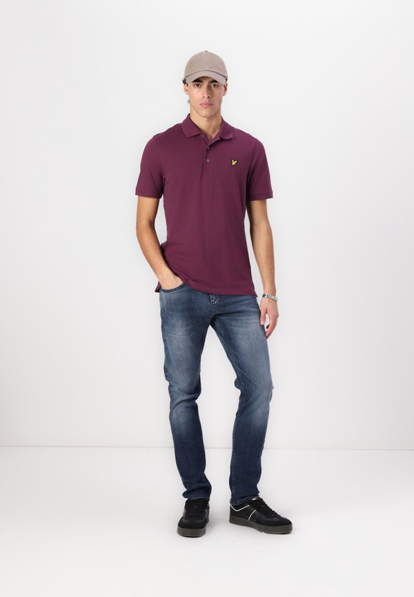 PLAIN  - Polo shirt - weavers claret3