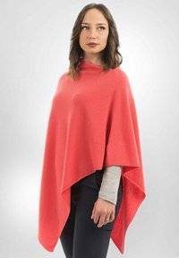 Dalle Piane Cashmere BLEND - Pončo - arancio
