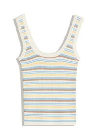 MULTI-STRIPED - Top - beige