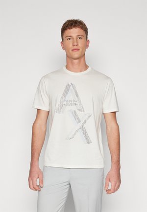 T-shirt con stampa - off white