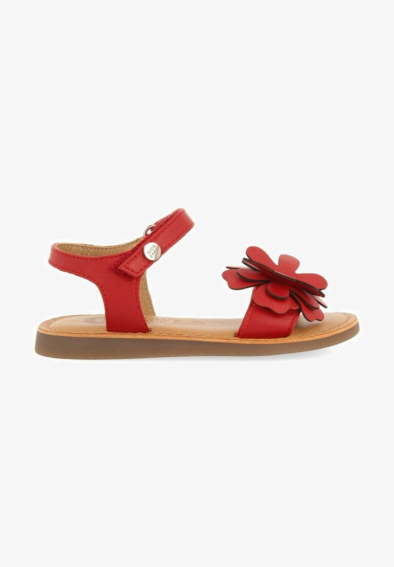 Gioseppo CON ADORNO DE FLORES PARA TAKILMA - Sandalias - rojo