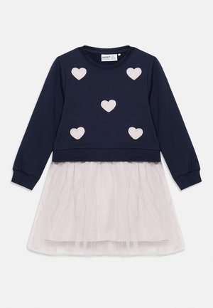 Name it NMFBIANJA DRESS - Vapaa-ajan mekko - navy blazer