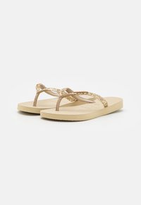 Havaianas SLIM GLITTER - Baseino batai - sand grey