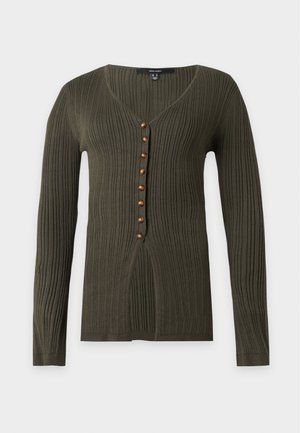Vero Moda, VMWILLOW V NECK LONG - Ζακέτα - forest night
