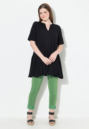 Ulla Popken TUNIC - T-shirt basic - black