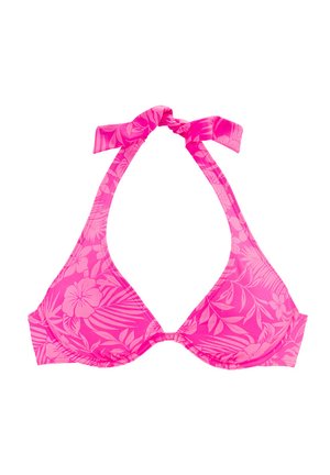Venice Beach Bikini-Top - pink bedruckt