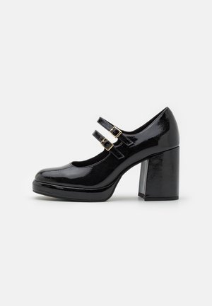 Platform heels - black