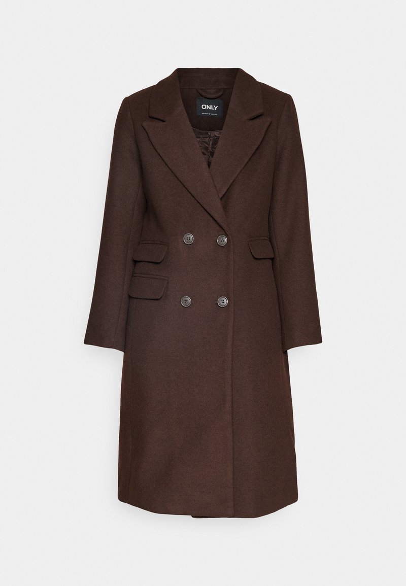 ONLY ONLMONIKA COAT - Klassischer Mantel - mole/braun - Zalando.de 