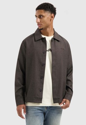 Lichte jas - dark brown