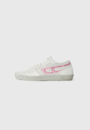 LEROJI - Sneakers laag - white/silver-coloured/pink