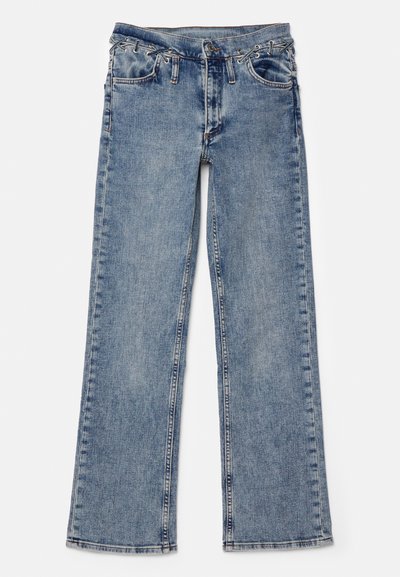 Maje PARFAITEYE - Straight leg -farkut - bleu