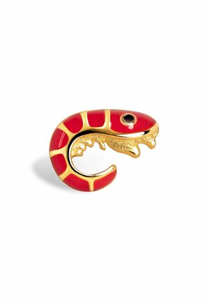 Singularu PRAWN ENAMEL - Single earring - color oro