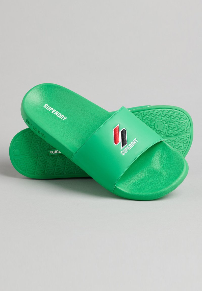 Herren Sandalen | Superdry CODE ESSENTIAL Badesandale bright green/grün - QQ42187 Herren Sandalen | Superdry CODE ESSENTIAL Badesandale bright green/grün - QQ42187