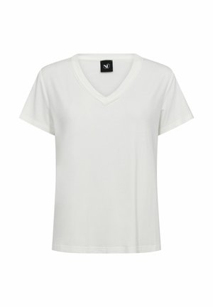NÜ Denmark, CAYLA RUTH TEE - Camiseta básica - creme