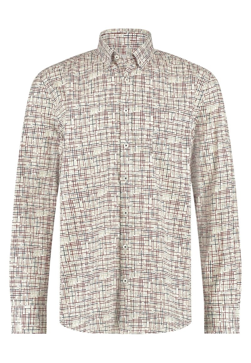 State of Art Overhemd bordeauxrood