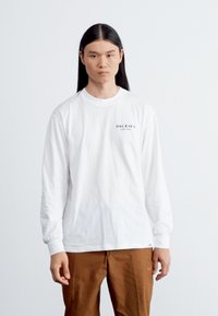 Dickies OATFIELD TEE - Pikkade varrukatega topp - white