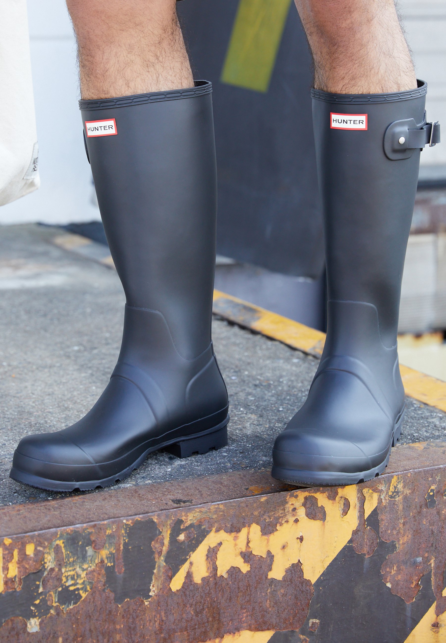 Hunter ORIGINAL Botas de agua - black/negro - Zalando.es