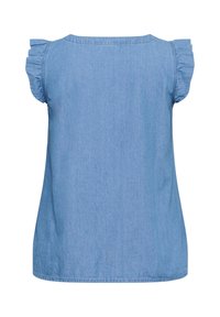 Kaffe Curve KCLOUISA  - Bluza - medium blue chambray